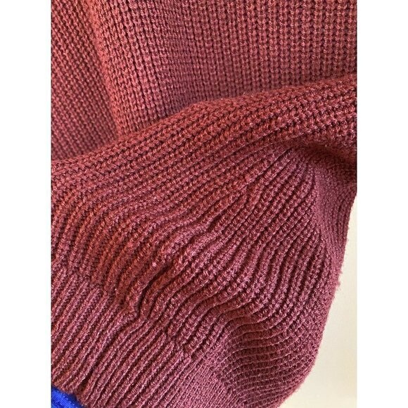 89th and madison maroon sweater. Sz. S - Picture 7 of 7